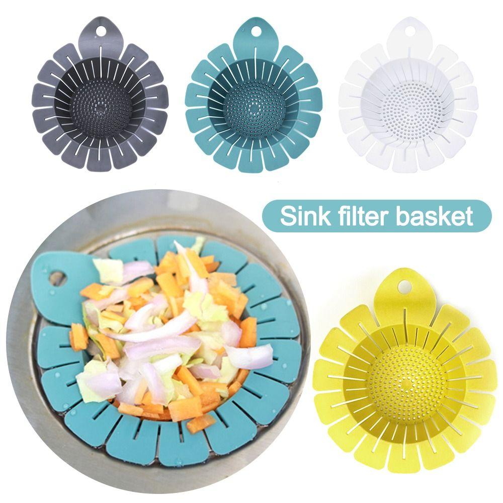 

Plastic Kitchen Sink Filter Hair Catcher Sewer Filtering Net New Drain Strainer синій