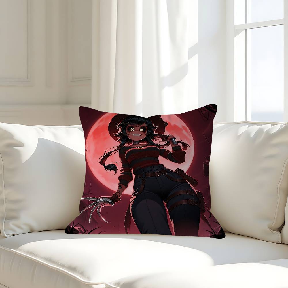 Anime Murder Drones Povlak na polštář Odnímatelný Pratelný Potah na polštář – Celoroční Měkké Lněné