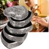 Household European   Retro Decorative Heart shaped Jewelry Box Jewelry Container(3 Layers)