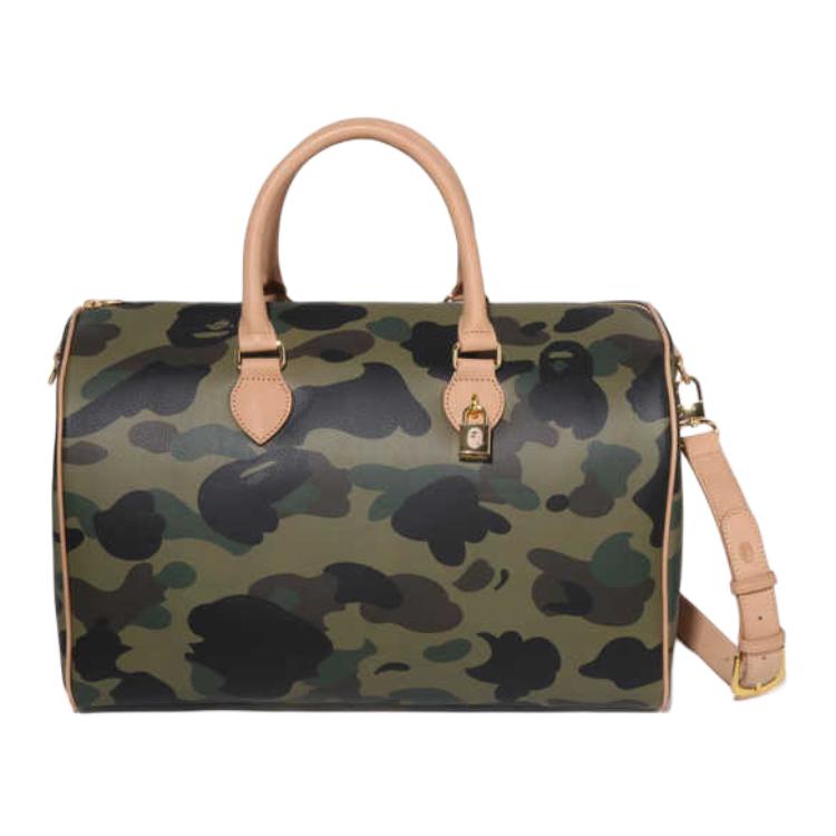 

A Bathing Ape Camouflage Pattern Adjustable Strap Tote Bag Regular Unisex Couple Unisex bags Multicolor 0ZXBGM008891Q Multicolor