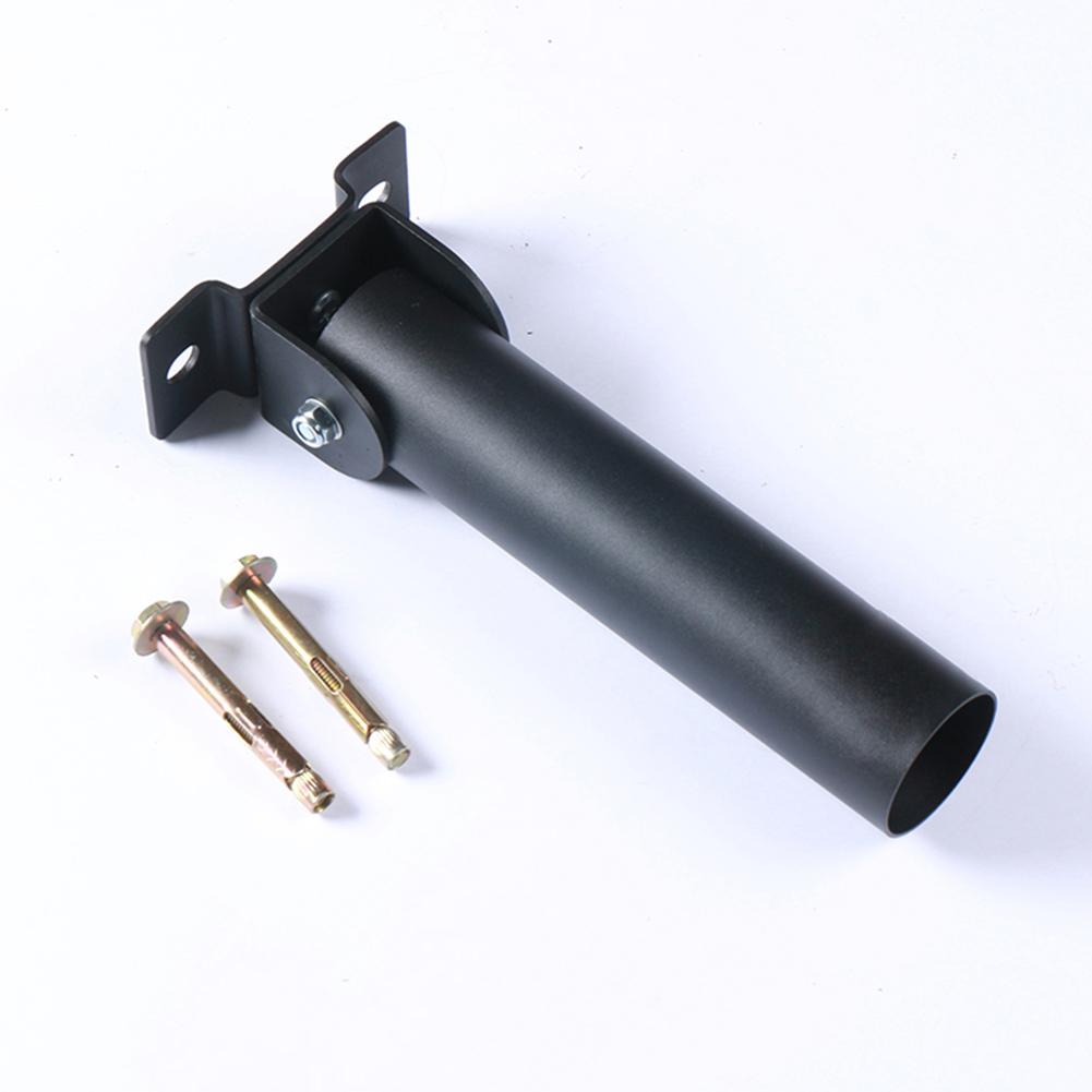 Väggmonterat T-stångs roddplattformstillbehör Roterande T-stångshållare Hantelförvaringsutrustning för Marklyft Knäböj Tricepsövningar