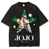 Vintage JoJos Bizarre Adventure Anime Character Graphic T Shirt for Men 100 Cotton Oversized Streetwear 2026 New