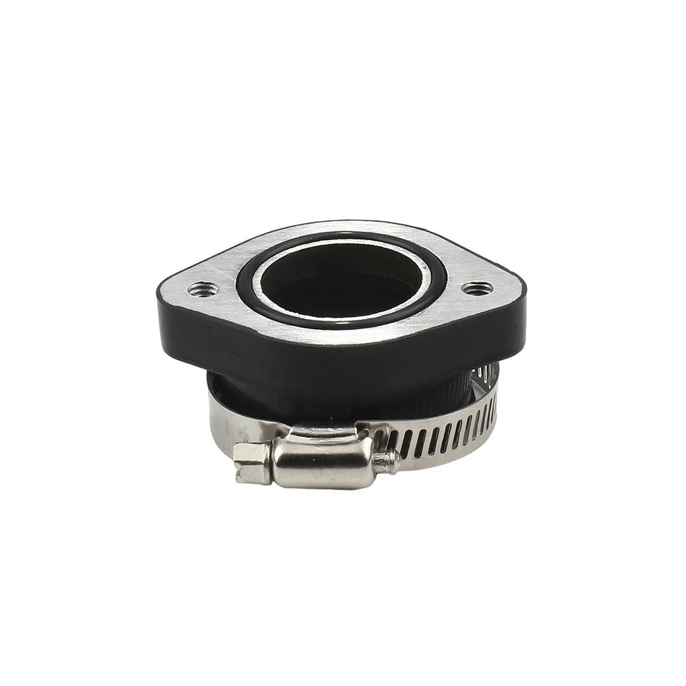 Motorcycle Carburetor Adapter Inlet Carb Intake Mainfold Boot Rubber Pipe For MIKUNI VM24 OKO KOSO KEIHIN PE28mm Pit Dirt Bike