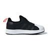 Adidas Originals Superstar 360 Comfortable Non-Slip Durable Low-Top Skate Shoes Kids Sneakers Black White B22503