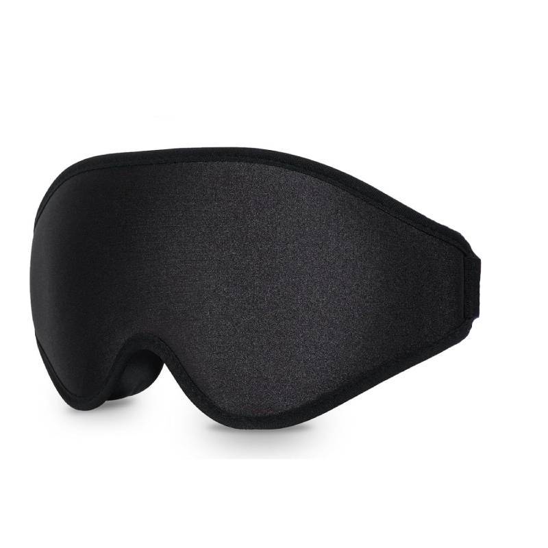 Modern Minimalist Sleep Mask With Adjustable Breathable Polyester For Travel Rest