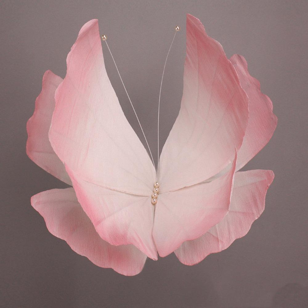 Paper Big Simulated Butterfly 3D Butterfly Flower Head  Large Scale Event