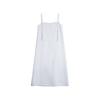 ELLE French Elegant Linen Fashionable Solid Color A-Line Long Dress Sleeveless Tank Dress Women Dresses EL51980