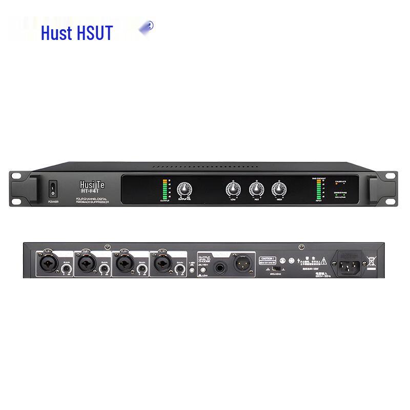 

HT-F41 Professional 4-Channel Digital Feedback Suppressor (CN version)