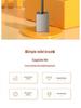 Punch-Free Wall-Mounted Toilet Brush: No Dead Corners Cleanup Artifact