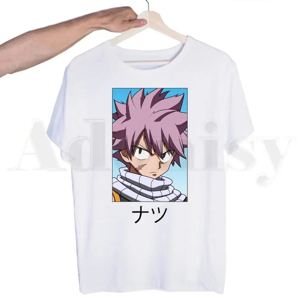 

Fairy Tail Нацу Драгнил Люси Хартфилия Фейри Тейл Ульззанг Футболка с коротким рукавом Мужская Футболка с принтом Мужские Топы Футболки Мужская футболка 4XL