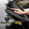 Soft Silicone Squeegee Non-Scratch Handy Car Wrap Tool Window Wiper Drying Blade Film Scraper Accessory for Cleaning