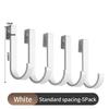Sliding Aluminum Alloy S Hooks Detachable Hangers for Square Tube Kitchen Bathroom Rack