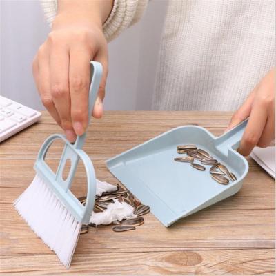 Mini Cleaning Brush Small Broom Dustpans Set Desktop Sweeper Garbage Cleaning Shovel Table Household Cleaning Tools