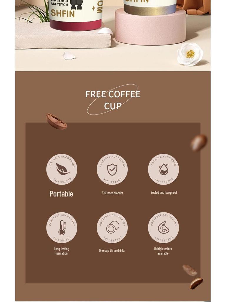 The Little Mermaid Stainless Steel Insulated Water Cup, Large Capacity, Anime Design, Unisex Gift