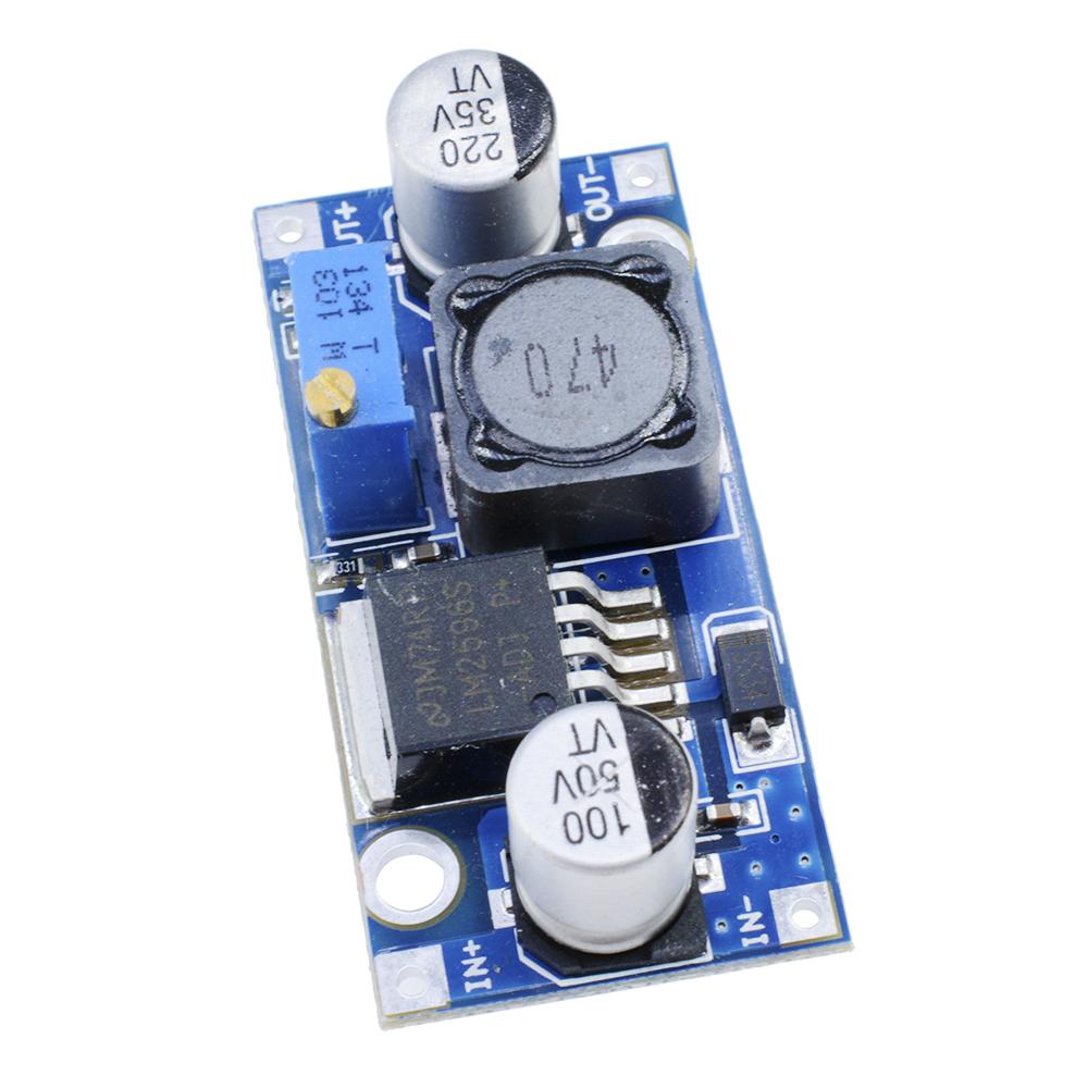 5Pcs LM2596 Power Converter Step Down Module DC-DC 3.2V-35V Adjustable Power Supply 3.3V/5V/12V/24V 1.25V-35V