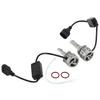 LED Headlight Bulb Kit High Low HB3/4 9005 9006 12V 55W 6500K 4000LM For HELLA