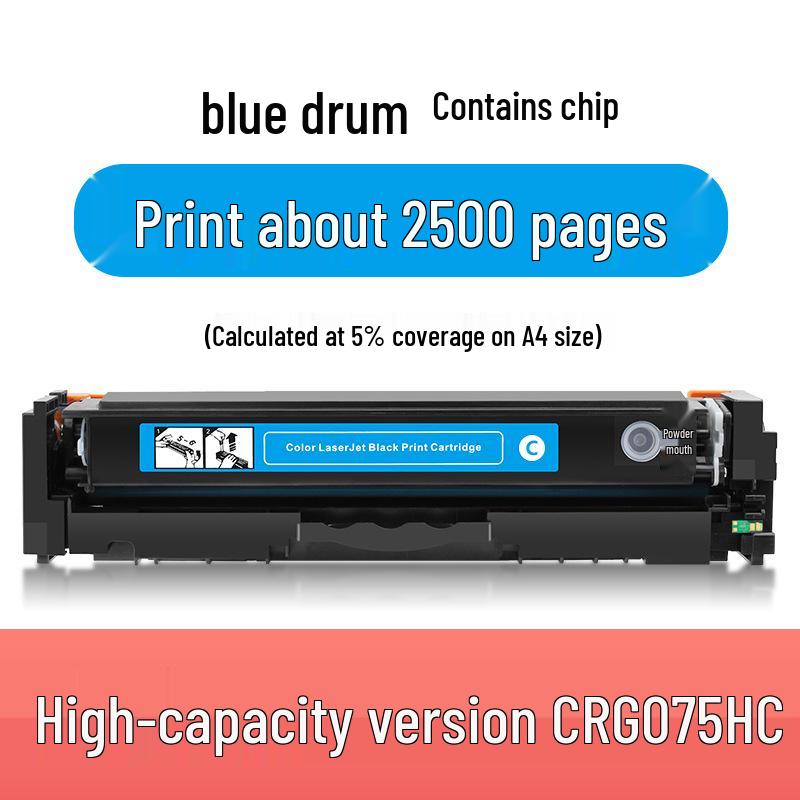 Canon 075 Trommel für MF665CdW und LBP647Cdw Farbdrucker Tonerkartusche CRG075K