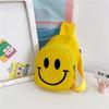 Koreanischer Stil Buchstabendruck Nylon Bauchtasche für Kinder, Niedliche Mini-Brusttasche, Modische Crossbody-Umhängetasche für Jungen und Mädchen