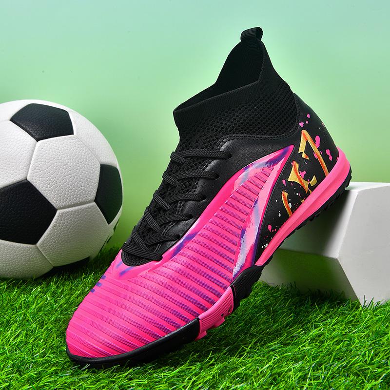 Professional Men Football Shoes TF/FG Society Cleats Soccer Shoes Indoor Training Football Field Boots Sneaker Non Slip Sports