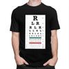 Custom Drummers Eye Chart T Shirts Men Tshirt Casual Tee Tops 100 Cotton Oversized Tshirts Gift