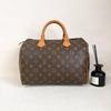 [Pre-Owned] Speedy 30 Elegant Compact Fashionable Commuter Classic Monogram Coated Canvas With Leather Trim Pillow Bag - Very Good #13NL9U4