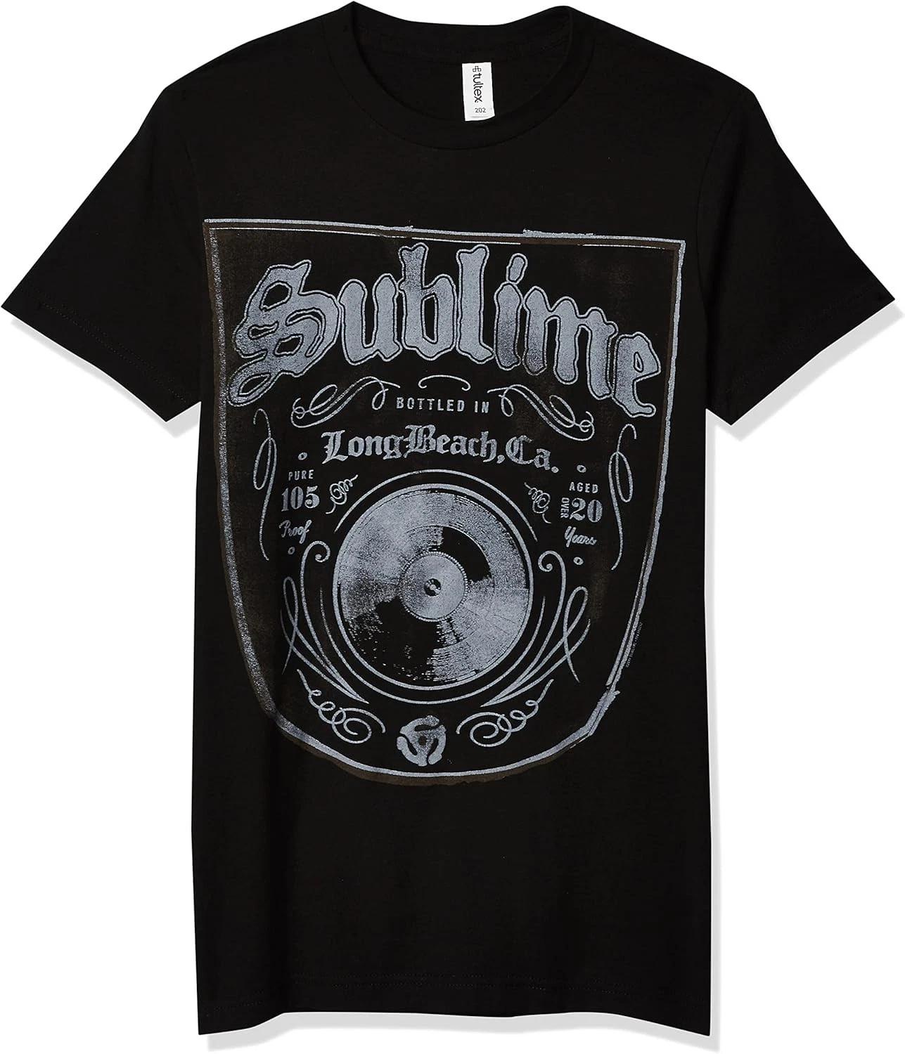 Authentic Sublime Bottled in Long Beach Ca T-Shirt S-2XL NEW XL