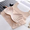 Intimo Senza Cuciture Taglie Forti da Donna Elastico Sezione Sottile Senza Ferretto Reggiseno Contenitivo Taglie Forti Sportivo Traspirante