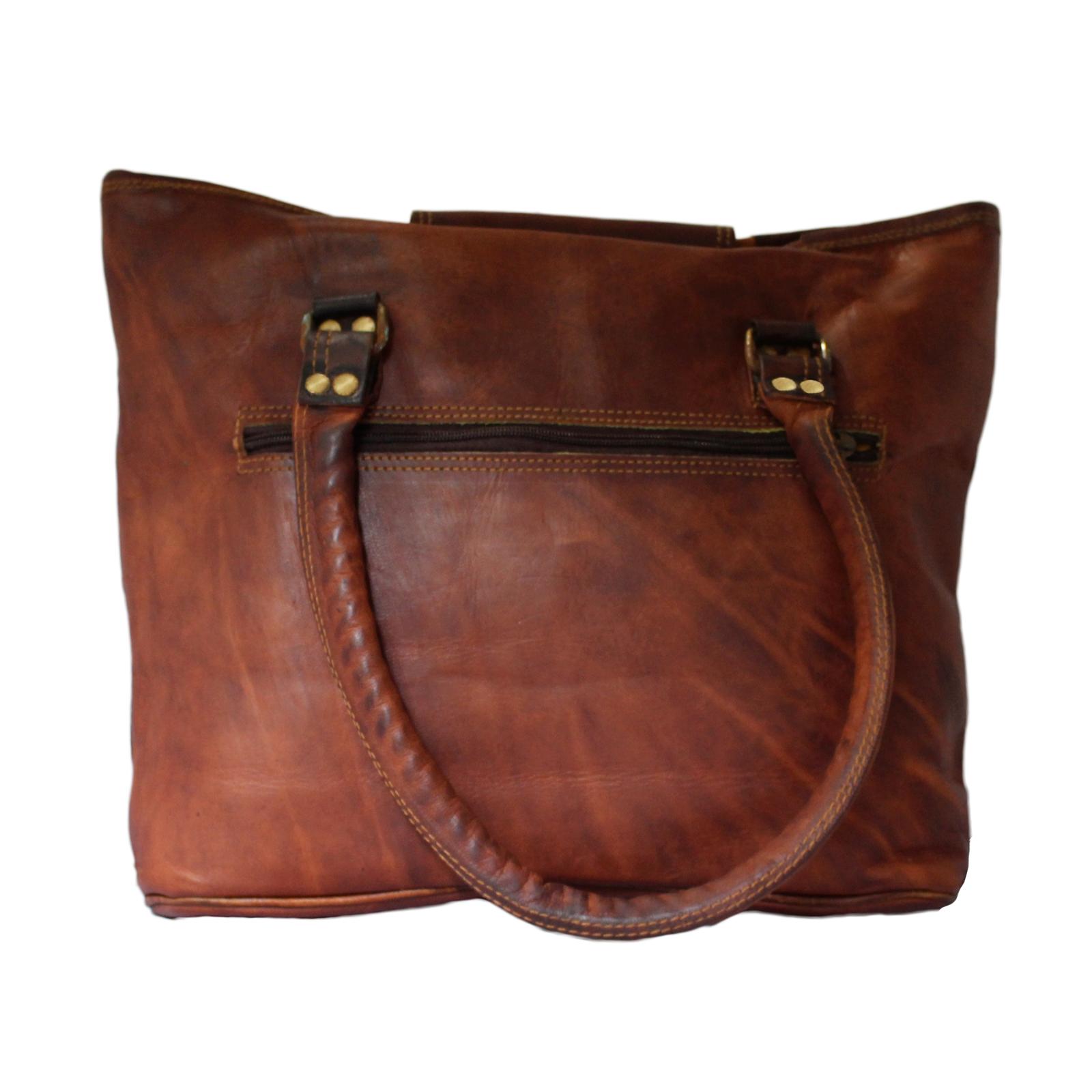 Рабочая сумка из натуральной кожи — фото 2