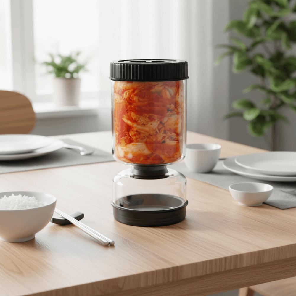 Perforated Pickle Olive Container Hourglass Shape Vegetable Dehydrator Jar  Pickled Cucumber