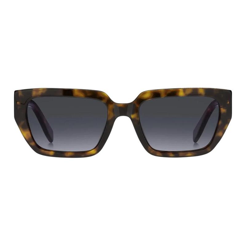 Marc Jacobs Brand Logo Acetate Rectangular Sunglasses Women s Multicolor MARC809S 086GB коричневый