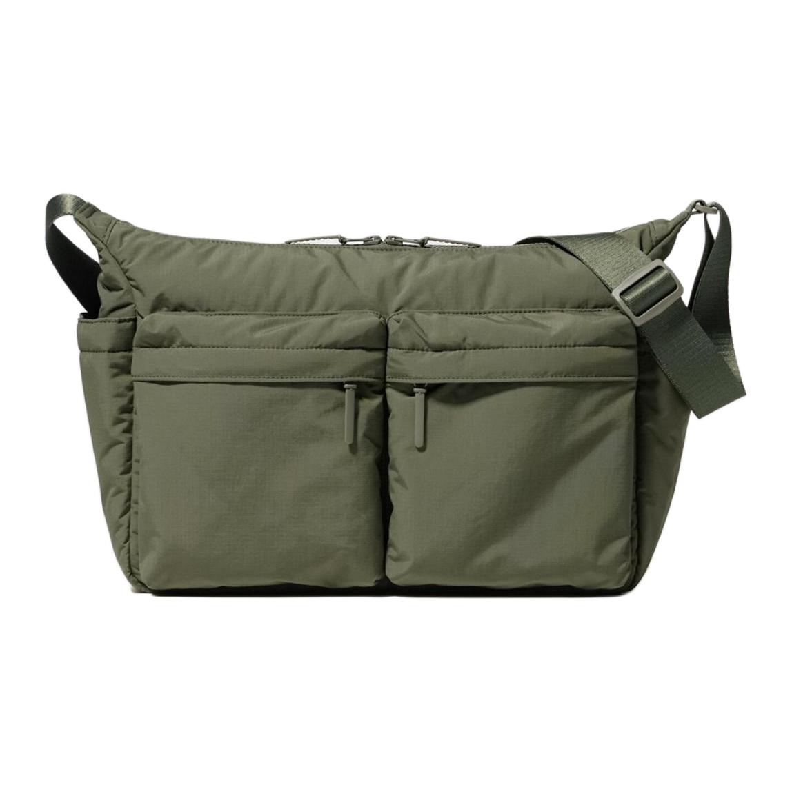 UNIQLO Fashionable Multi-Pocket Nylon Crossbody Shoulder