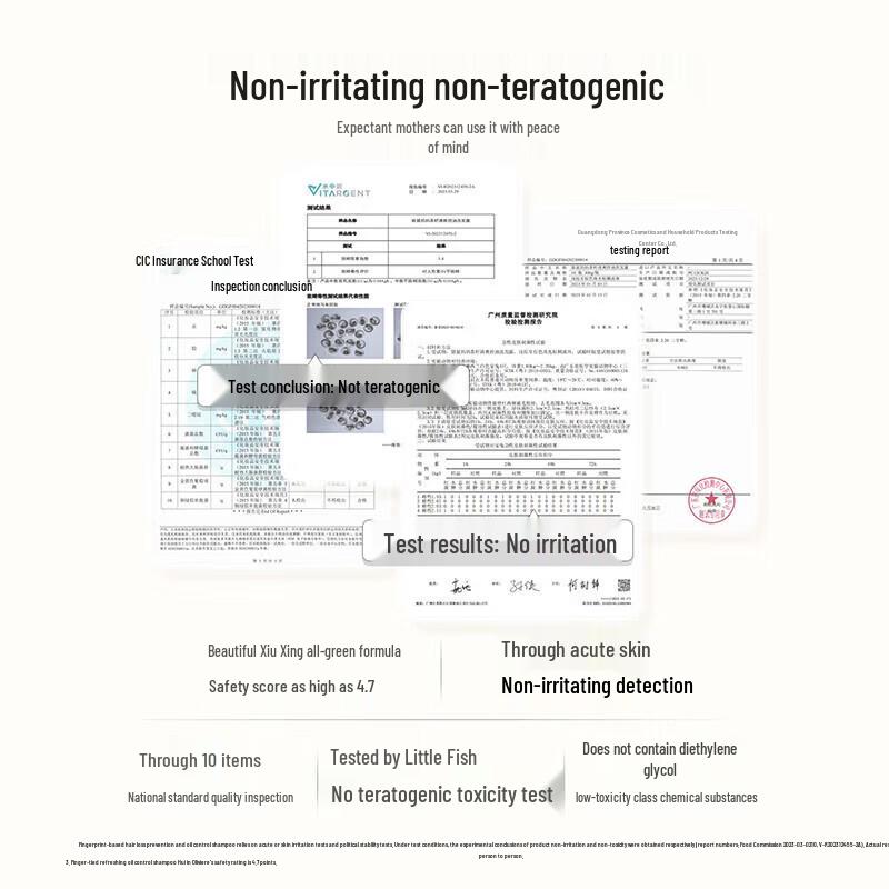 Kangaroo Mommy Tea Seed Shampoo for Pregnant Women