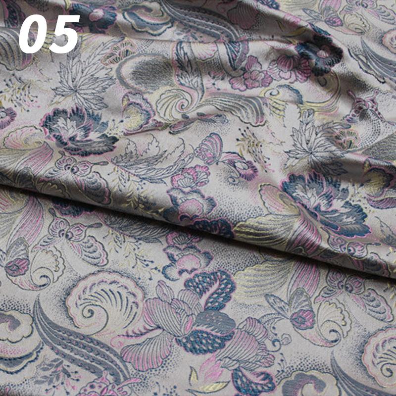 Brokat Jacquard Stoff mit Schmetterlingsmuster im chinesischen Stil Chinesisches Tang-Kostüm Cheongsam Mongolische Robe Damast Stoffmaterial
