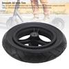 10 Inch Scooter Rear Wheel Rubber Electric Scooter Auxiliary Wheel Rear Tire for Replacement Scooter Rear Auxiliary Wheel