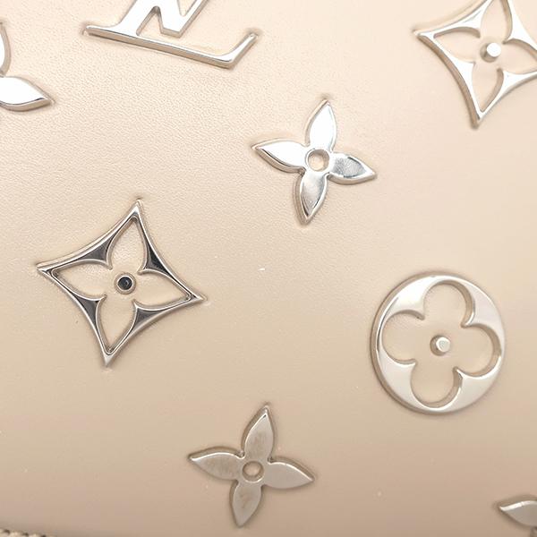 Louis Vuitton M92141 Monogram Metal cabaretShoulder Bag Leather Array