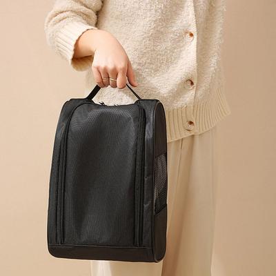 Portable Golf Shoe Bag Oxford Cloth Shoe Carrier Bag Breathable Organizer Storage Dustproof Football Tennis Shoe Bag Accessories