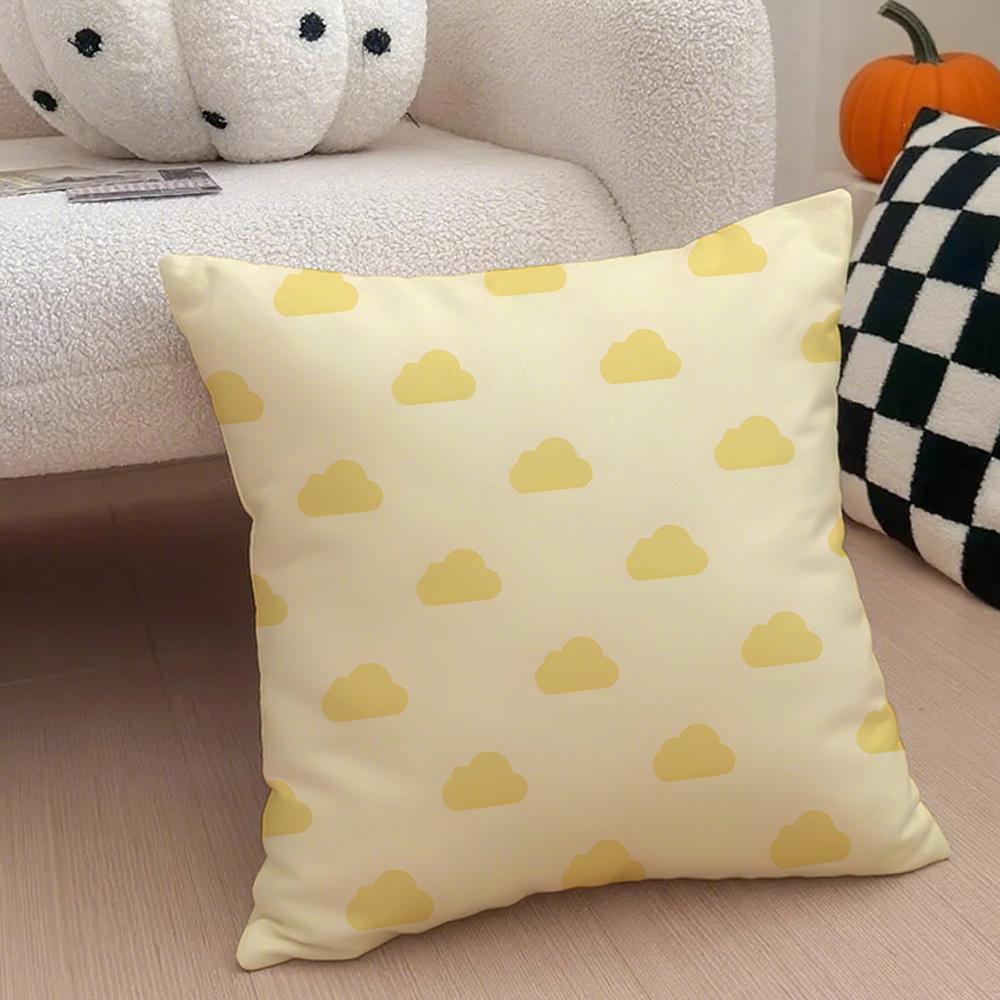 Lovely Atmosphere Pillow Cozy Decor Cushion Cover Linen Pillow Case Soft Breathable Protective Couch Room Decoration