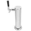 Stainless Steel Beer Draft Tower with Single Faucet Dispenser Home Brewing Equipment