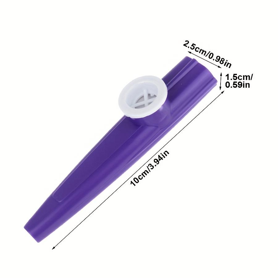 2pcs Plastic Kazoos Musical Instruments Gift A Good Companion for Ukulele Violin Guitar Piano Keyboard Gifts ZSY
