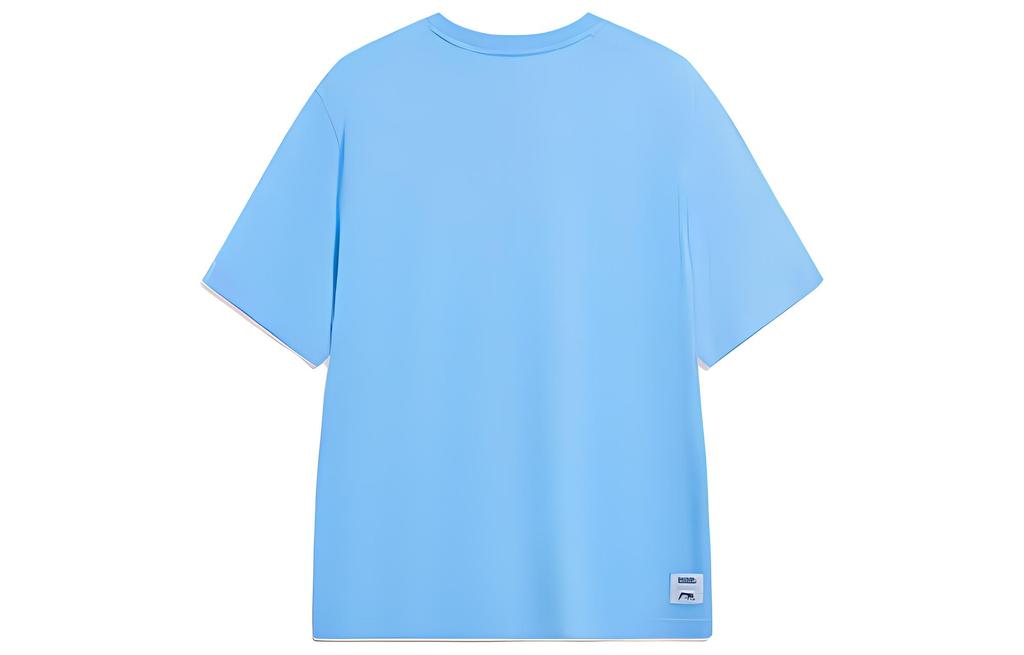 Li Ning X LEAGUE OF LEGENDS Sports Life Collection T Shirt Men's Light Sea Blue ATST809-6