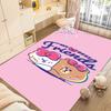 Non-slip decorative rug, cute cartoon welcome mat, Line Friends series pattern, a gift for friends and family.