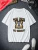 Classic Chess Fashion Printed Unisexs Tshirt Everyday Casual Street Wear Spring And Summer Unisexs Top Cotton 0 Neck Tshirt