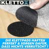 KLETTOX Velcro Pads Velcro Fastener Velcro Tape Velcro Dots Self-adhesive Round 6 Pieces
