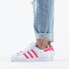 adidas Superstar J 'White Super Pink' (Unisex) Cloud White / Super Pink / Core Black Kids' Skateboarding Shoes FW0773