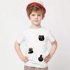 Cartoon Cat Embroidery Cloth Sticker Bow Kitten Computer Embroidery Label Heat Transfer Clothes Decoration Patch Sticker