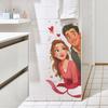 Creative Romantic Valentine's Day Couple Wall Sticker for Bedroom Home Background Decoration Self-Adhesive