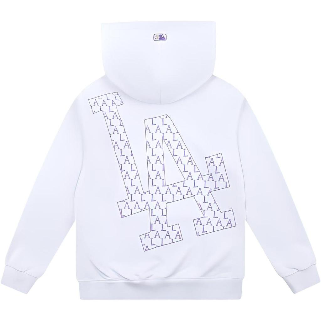 New MLB Old Flower Sweatshirts Unisex White 31HDM2111-07W