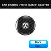 Tappo Ruota W148 2 Pezzi Sottobicchiere in Pelle Antirumore Cuscinetto per Tazza Acqua Per Volkswagen Scirocco Arteon Beetle GTI Tiguan R-Line Jetta T-R