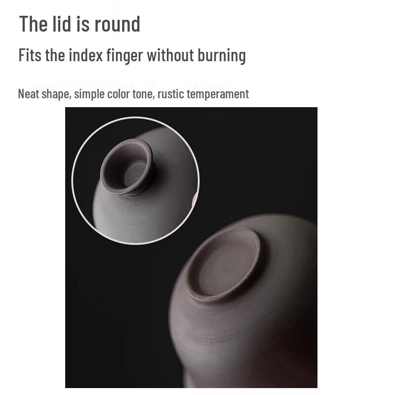 Gong He Jing Pin 9-Piece Zisha Ceramic Tea Set with Dual-Use Tray