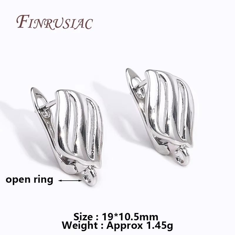 18K Echtgold Plated Verschluss für Ohrringe, Ohrringverschlüsse, DIY Ohrring Zubehör, Luxus Schmuckzubehör, Ohrhaken